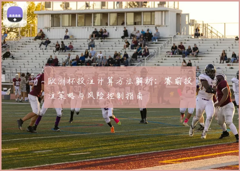 欧洲杯投注计算方法解析:赛前投注策略与风险控制指南