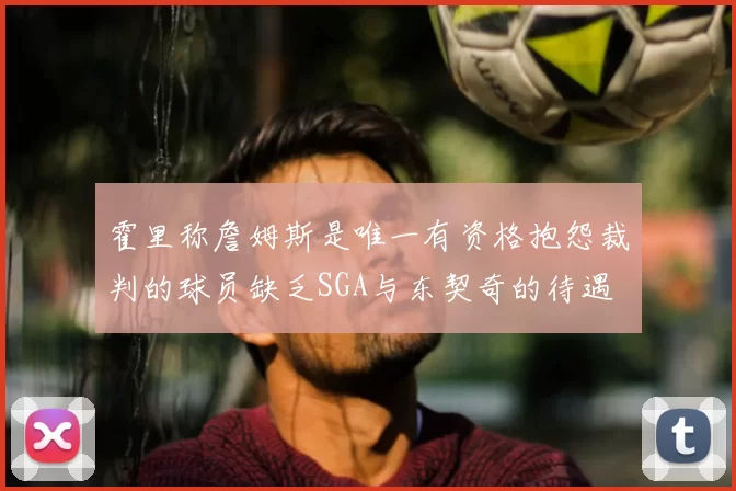 霍里称詹姆斯是唯一有资格抱怨裁判的球员缺乏SGA与东契奇的待遇